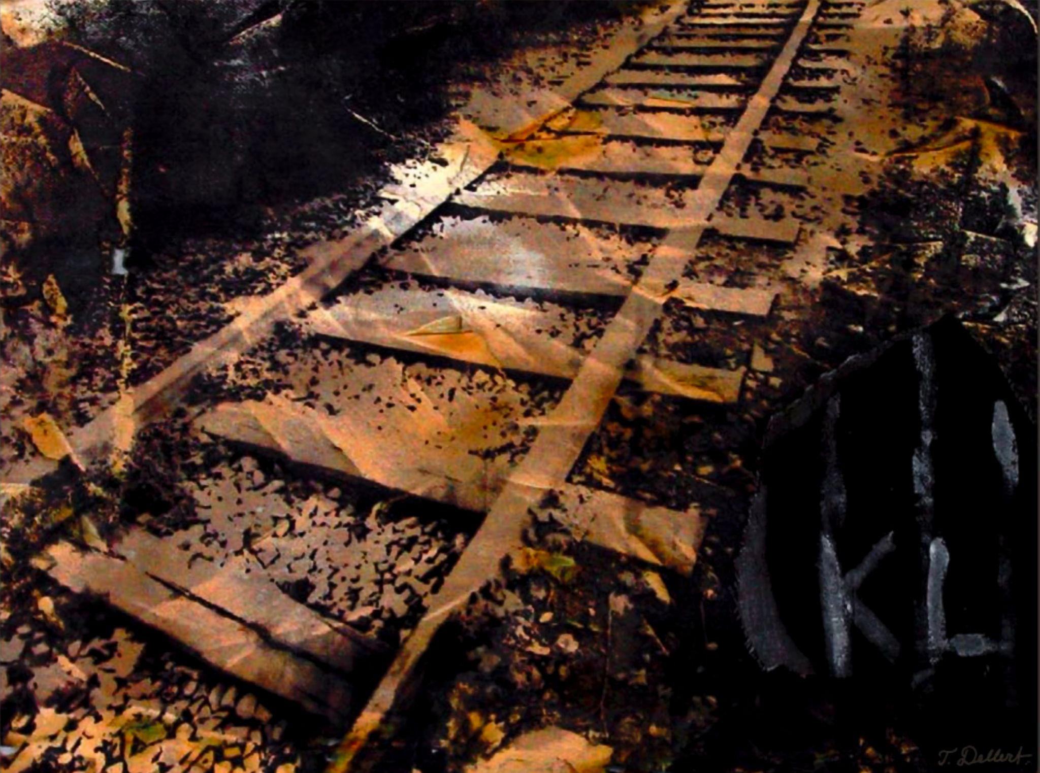 The Silent Railroad Tracks 